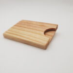 Grenen houten visitekaarthouder