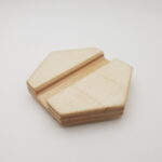 Multiplex hexagon telefoonhouder