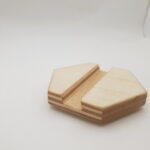 Multiplex hexagon telefoonhouder